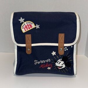 Disney Forever Mickey Authentic 1928‎ Canvas Backpack - Blue